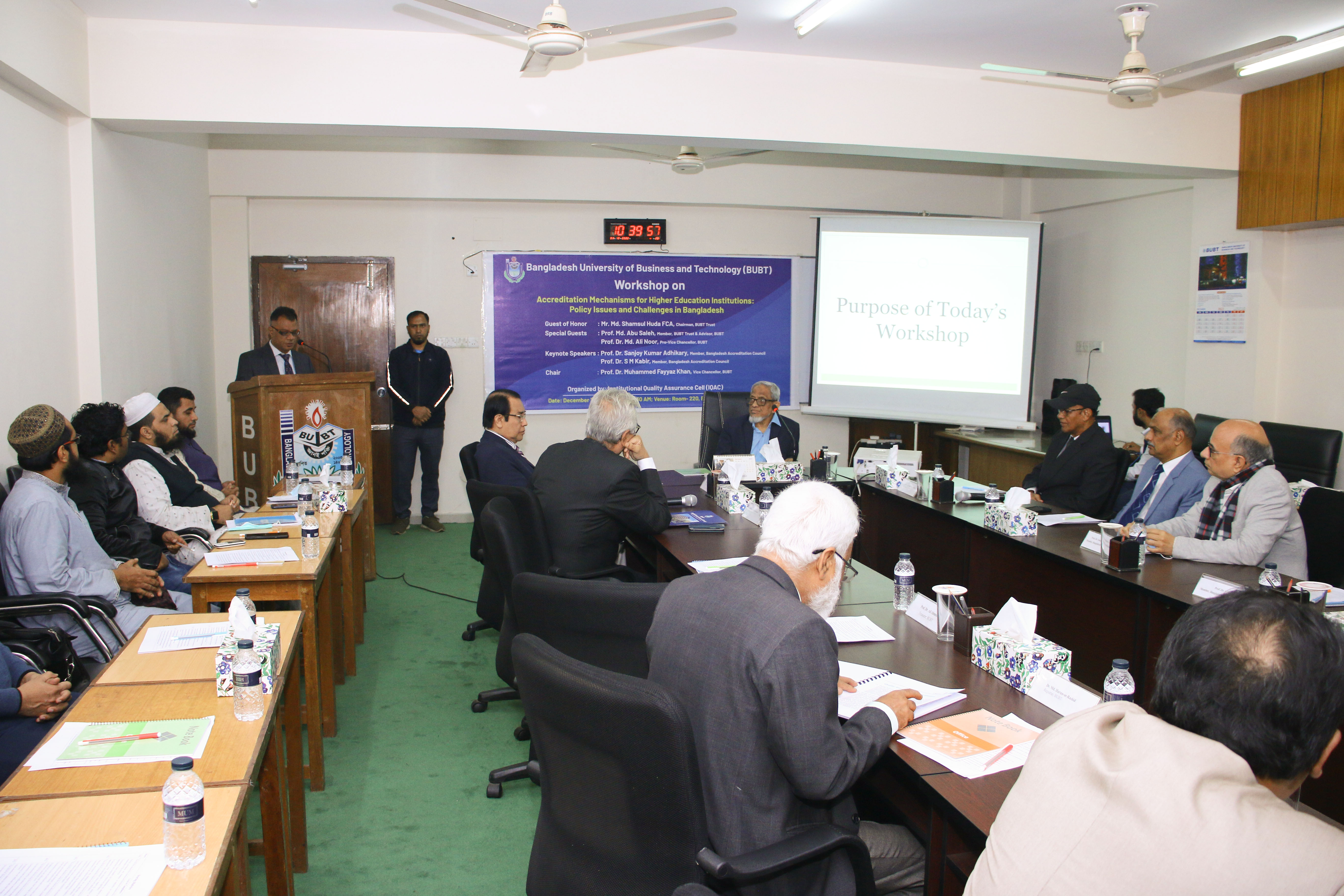 Workshop on “Accreditation Mechanisms of Higher Education Institutions: Policy Issues and Challenges in Bangladesh”