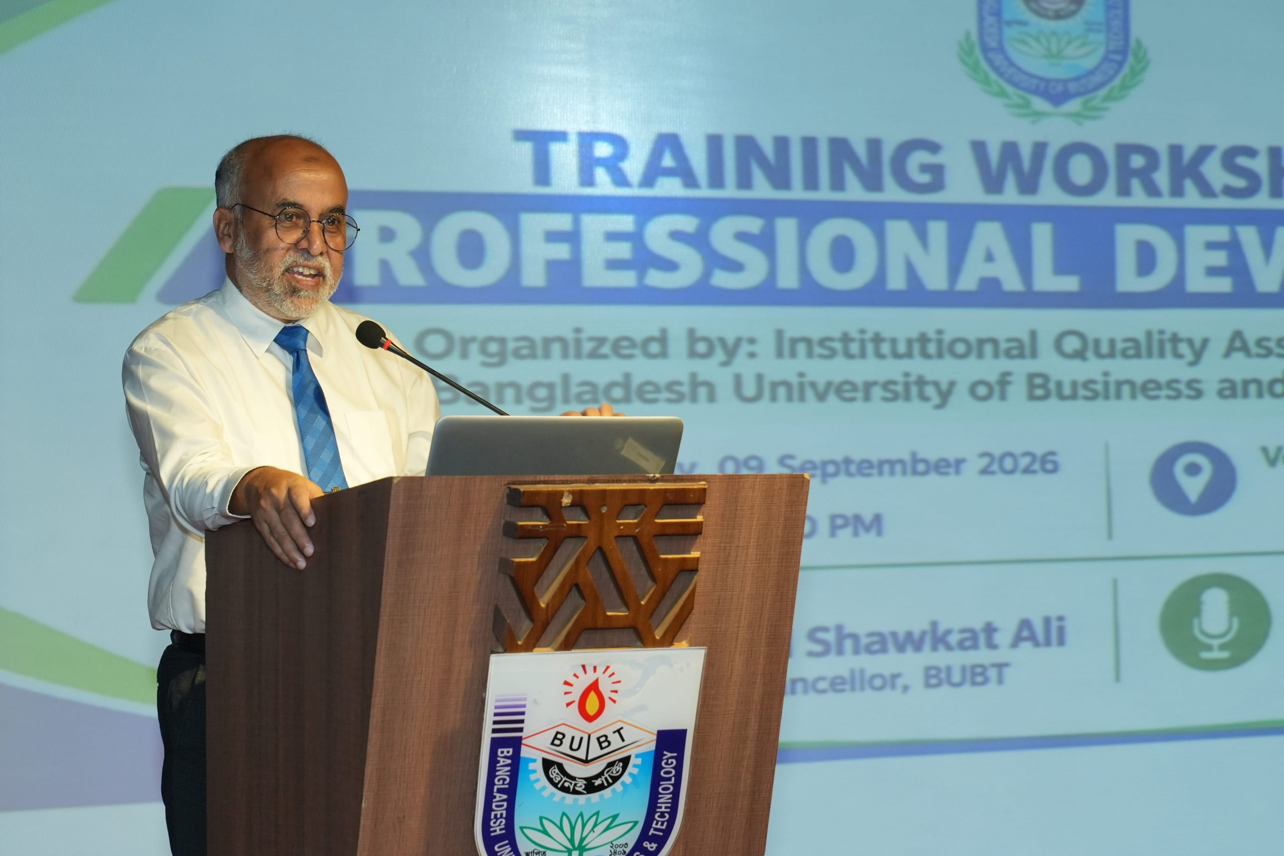 Training Workshop on Professional Development (Wednesday, 09 September 2026)